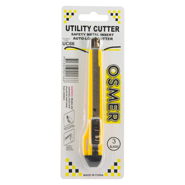 Osmer Utility Cutter Auto Lock Small Box of 24