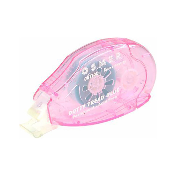 Osmer Mini Dot Glue 8mm x 14m Tape Roller Pack of 12