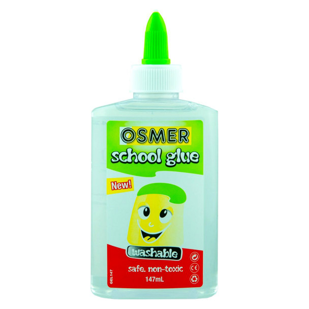 Osmer Twist Top School Glue Gum/Mucilage 147ml Clear Pack of 12 | Mega Office Supplies Osmer Twist Top School Glue Gum/Mucilage 147ml Clear Pack of 12 | Mega Office Supplies