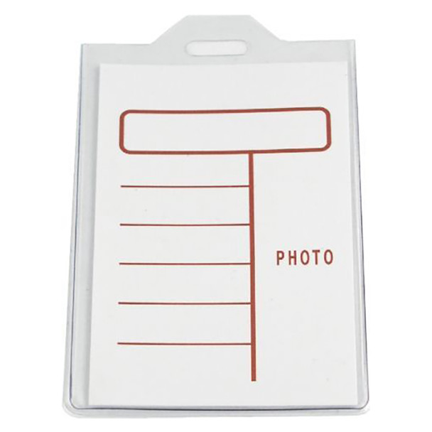 Osmer ID Pouch Portrait 63 x 96mm Clear Pack of 20