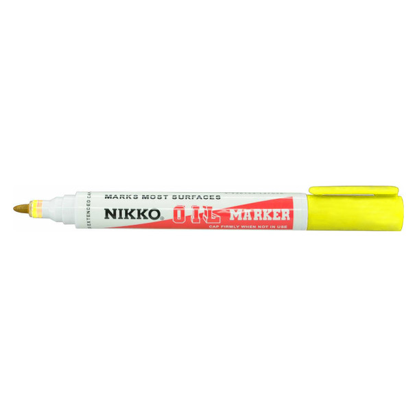 Nikko Assorted Permanent Oil Marker Bullet Tip Box of 12