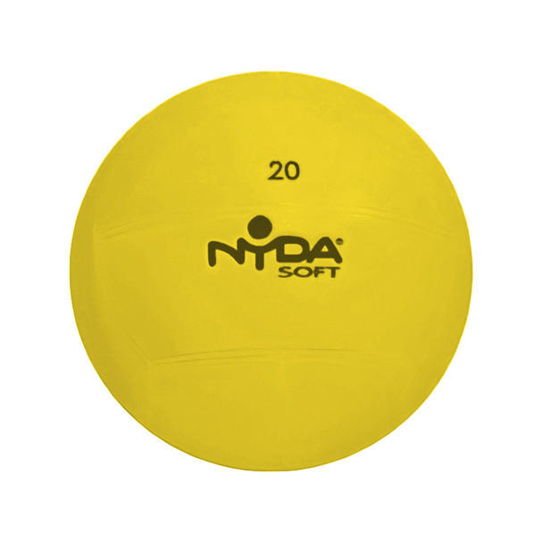 NYDA Low Inflation Playball 20cm Yellow | Mega Office Supplies