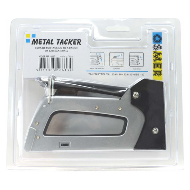 Osmer Metal Tacker Staple Gun Heavy Duty