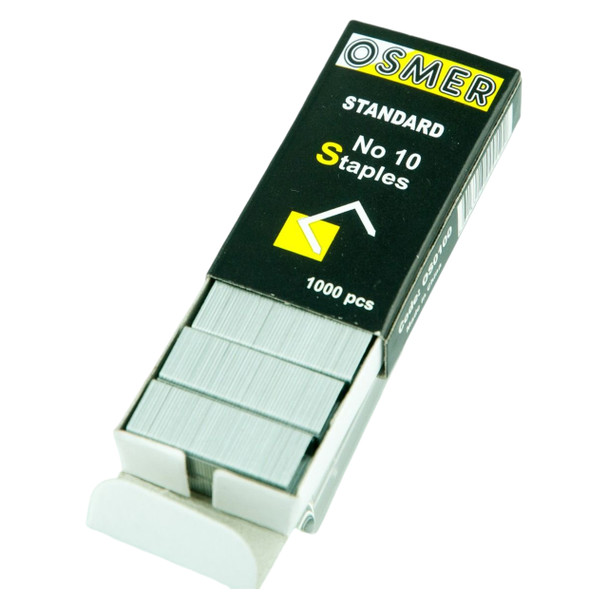 Osmer Standard Staples No.10 Box of 1000 Carton of 20