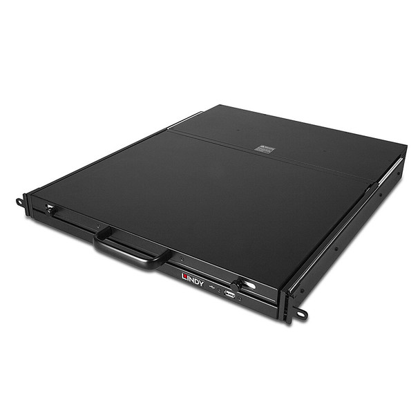 Lindy Full 17" HD LCD KVM Console, HDMI, DP and VGA | Mega Office Supplies