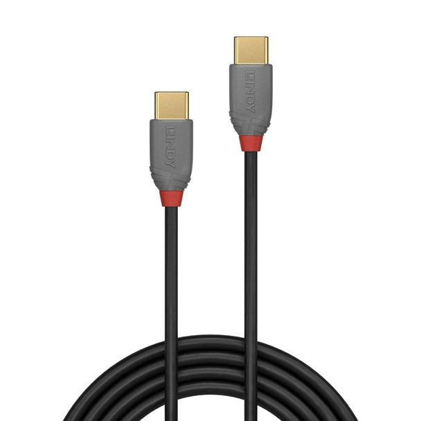 Lindy Anthra Line, 0.5m USB 2.0 Type C To C Cable | Mega Office Supplies