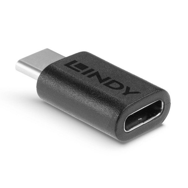 USB 3.2 Type C Male to C Female Adapter Lindy