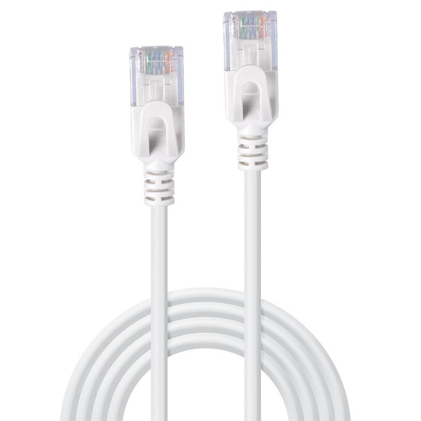 1.5m Cat6A U/UTP Ultra Slim Network Cable Grey Lindy