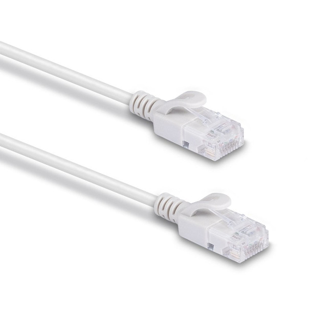 Lindy 3m CAT6A U/UTP Ultra Slim Network Cable, Grey | Mega Office Supplies