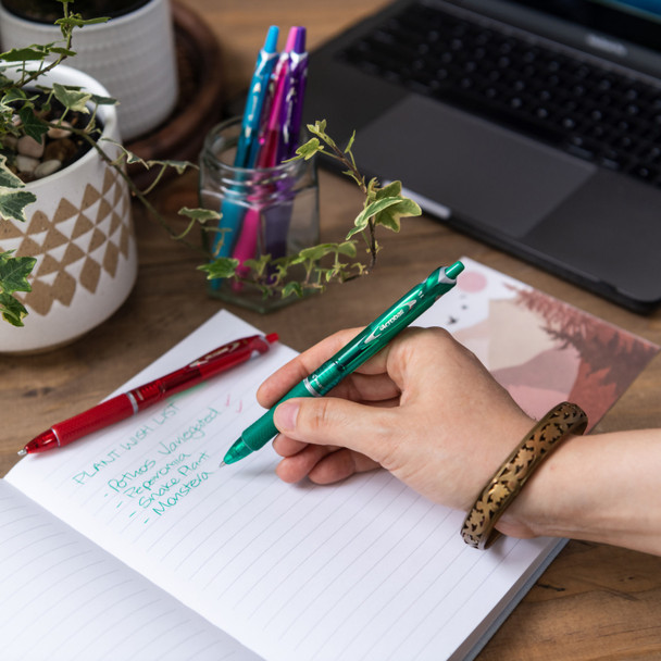 Pilot BegreeN Acroball Hybrid Fine Black Retractable Ballpoint Pen Box of 10