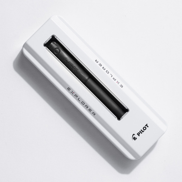 Pilot Fountain Pen Explorer Fine Nib Matte Black Barrel