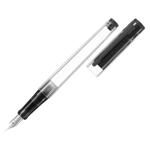 Pilot Explorer Fountain Pen Clear Barrel Medium Nib