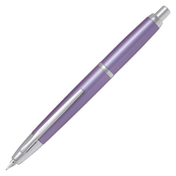 Pilot Capless Decimo Fountain Pen Medium Nib Violet Barrel | Mega Office Supplies