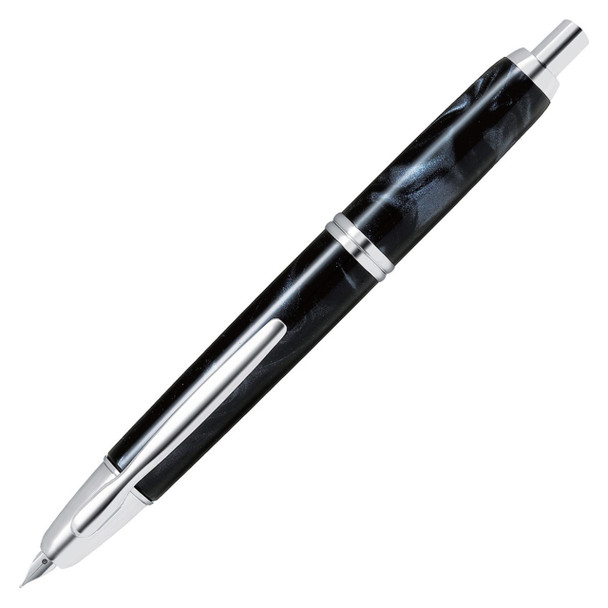 Pilot Capless SE Fountain Pen Medium Nib Marble Black Barrel | Mega Office Supplies