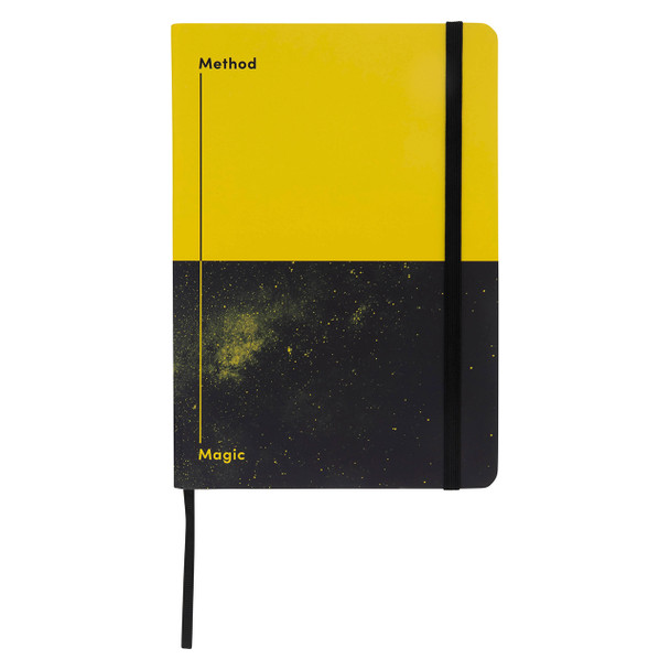 Jumble & Co Chaos and Control Ruled Notebook Method and Magic A5 Yellow | Mega Office Supplies
