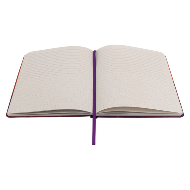 Jumble & Co A5 Purple Chaos and Control Ruled Notebook Organisation and Inspiration | Mega Office Supplies