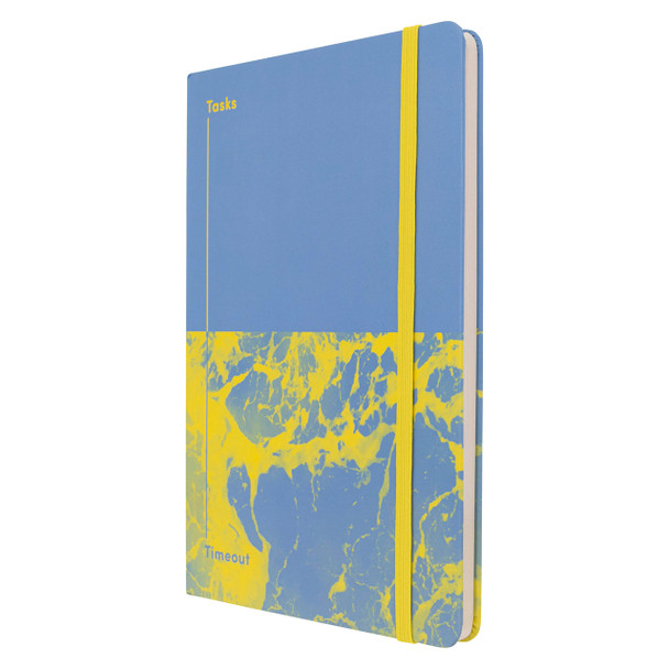 Jumble & Co Ruled Notebook Tasks and Timeout A5 Blue Chaos and Control | Mega Office Supplies