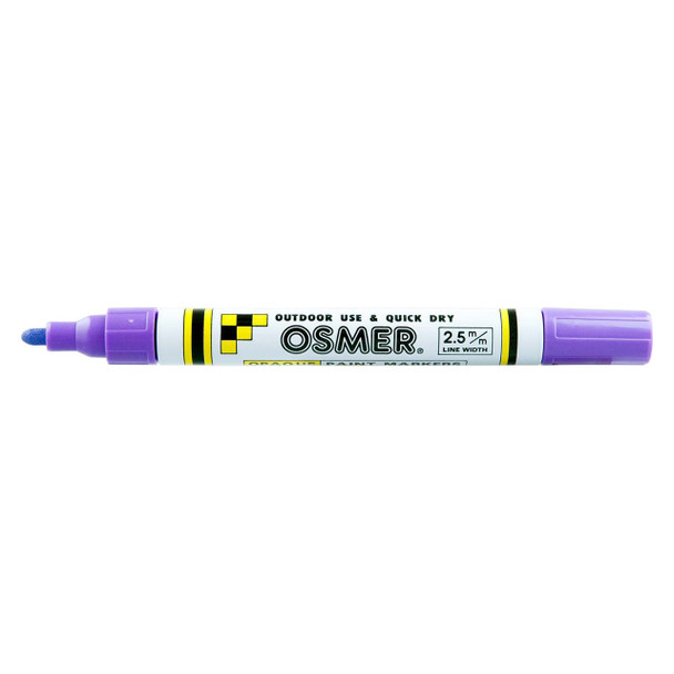 Osmer Violet Opaque Paint Marker Broad Tip Box of 12