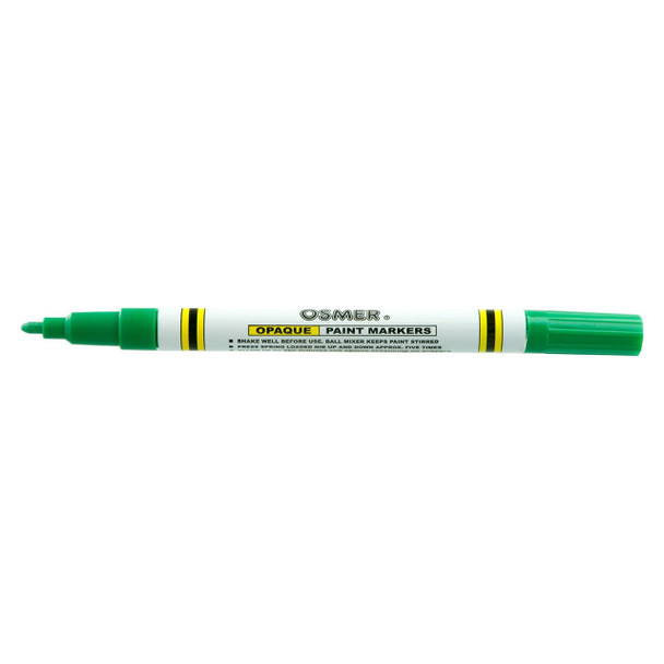 Osmer Green Opaque Paint Marker Fine Tip Box of 12