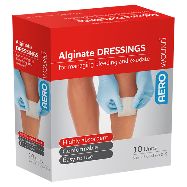 AeroWound Alginate Dressing 5 x 5cm | Mega Office Supplies