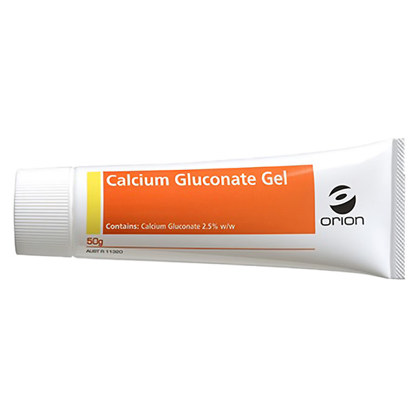 Orion Calcium Gluconate Gel 2.5% Tube 50g (Pack of 20) | Mega Office Supplies