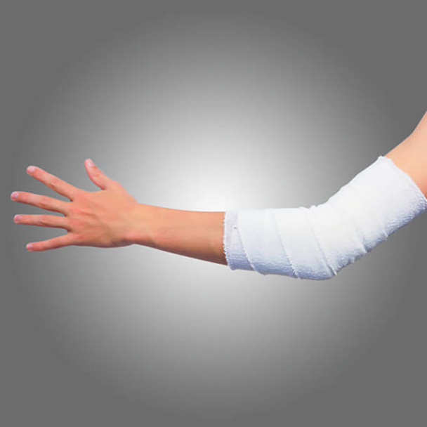 AeroCrepe 7.5cm x 4m Medium Cotton Crepe Bandage Wrap/12 | Mega Office Supplies