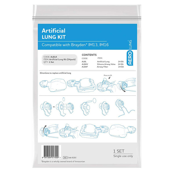 Brayden Lung, Filter and Valve Kit Pack/24 | Mega Office Supplies