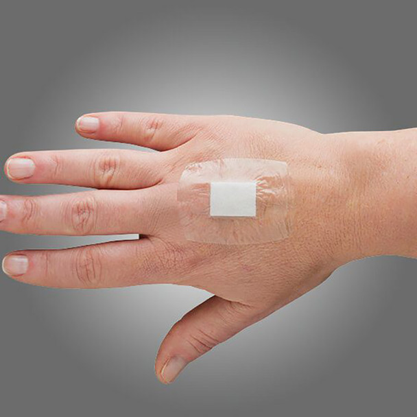 AeroFilm Plus 4 x 5cm Waterproof Island Dressing Box/20 | Mega Office Supplies