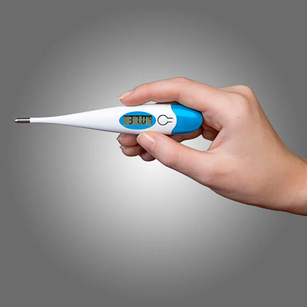 AeroDiagnostic Thermometer Digital Clinical (Pack of 10) | Mega Office Supplies