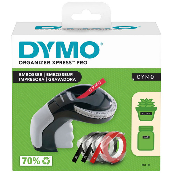 Dymo Embossing Machine Organiser Xpress Pro Bundle | Mega Office Supplies