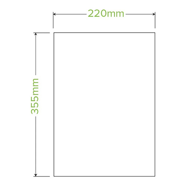 BioPak Compostable Bin Liner 8L Roll of 25 x 40 | Mega Office Supplies