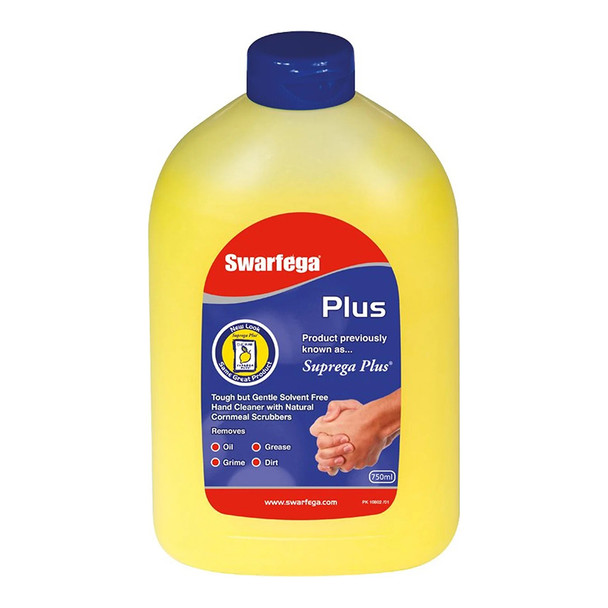 Deb Swarfega Plus Solvent-Free Heavy Duty Hand Cleaner 750ml x 12 | Mega Office Supplies