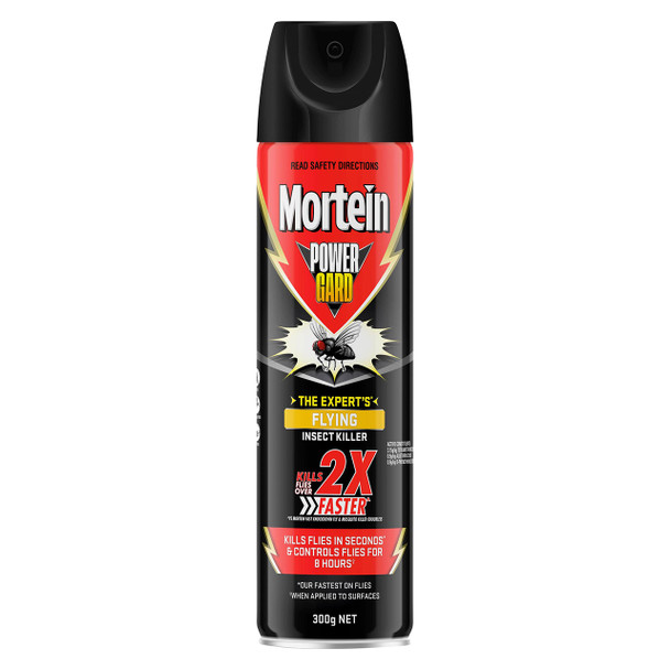 Mortein PowerGard Flying Insect Killer Spray 300g x 6