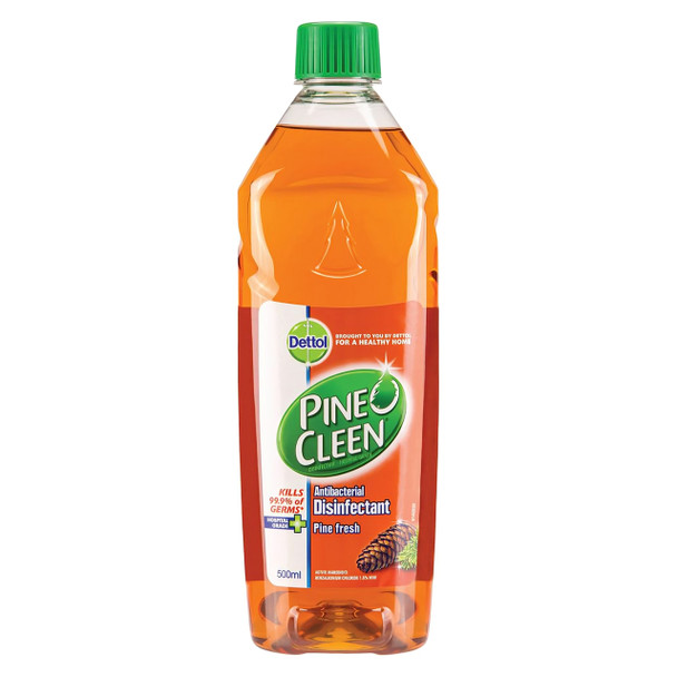 Pine O Cleen Antibacterial Liquid Disinfectant Pine 500ml x 8 | Mega Office Supplies