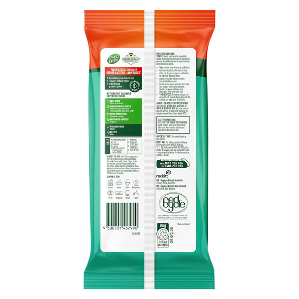Pine O Cleen Eucalyptus Disinfectant Wipes 150 Pack Carton of 3