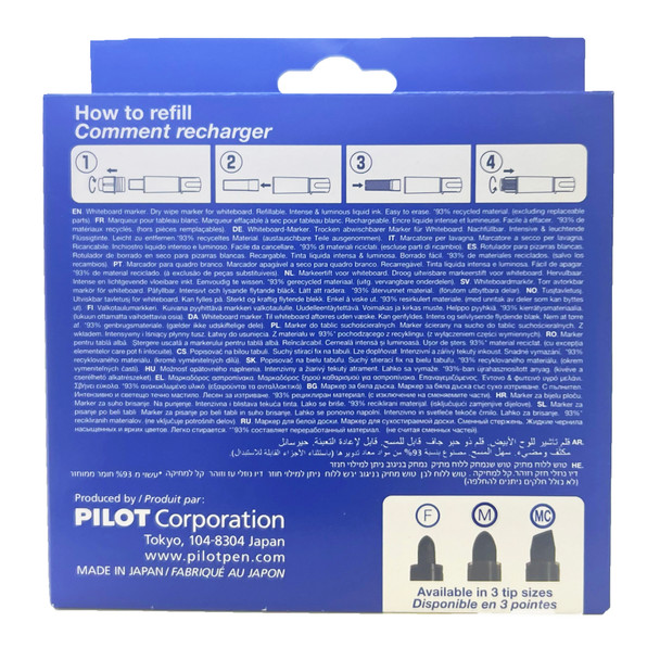 Pilot BegreeN V Board Master Bullet Whiteboard Marker Medium Assorted Pack of 5 with Holder Kit