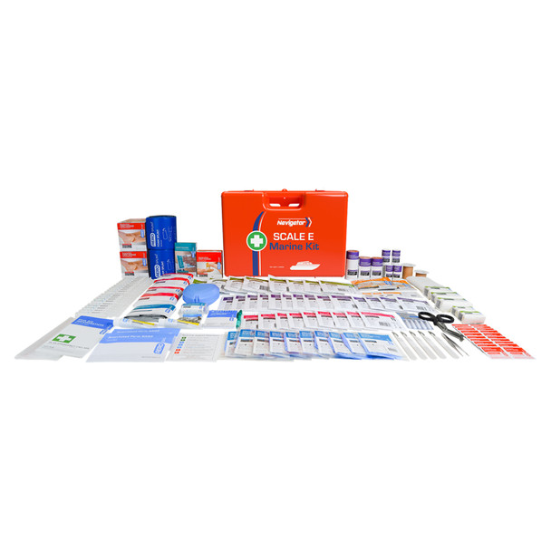 AeroKit 42.8 x 30.4 x 14.6cm Navigator Scale E Marine First Aid Kit | Mega Office Supplies