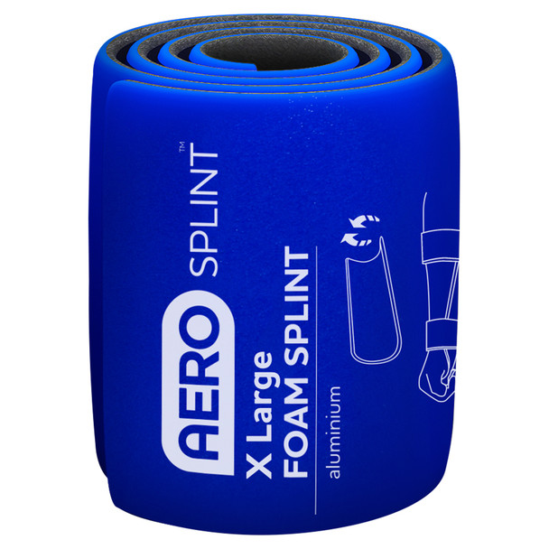 AeroSplint Folded Extra Large Aluminium Foam Splint 91 x 14cm | Mega Office Supplies