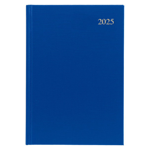 Collins Essential Diary 2025 ESSA41.60 A4 1 Day To A Page Blue | Mega Office Supplies