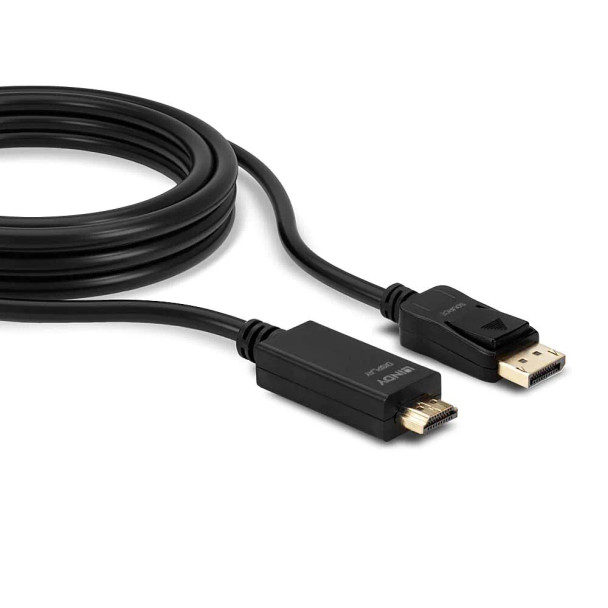 DisplayPort to HDMI 10.2G Cable Lindy 0.5m