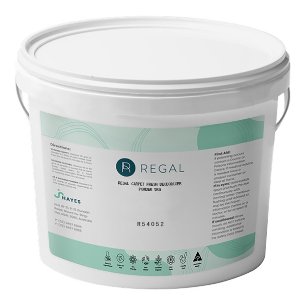 Regal Carpet Fresh Deodoriser Powder 5kg