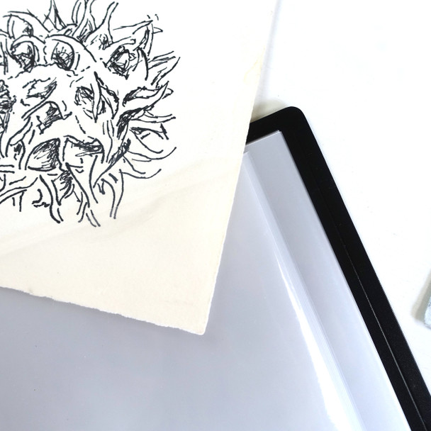 Quill Fixed PP A5 20 Pockets Portrait Black Display Book Pack of 10