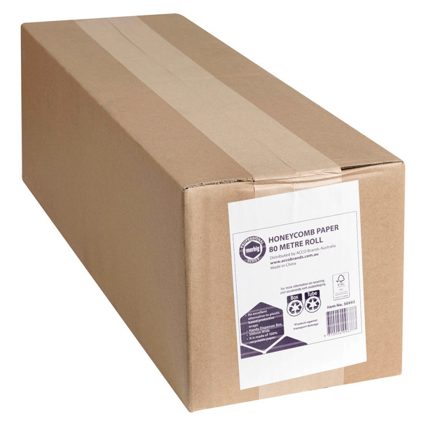 Marbig 80m Professional Honeycomb Paper Roll