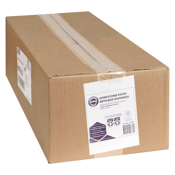 Marbig Professional Paper Roll Honeycomb in Dispenser Box