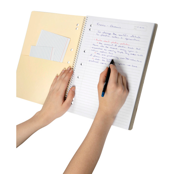 ColourHide Assorted Lecture Book A4 140 Pages Pack 10 | Mega Office Supplies