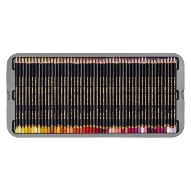 Derwent Chromaflow Pencils Assorted Tin 150 | Mega Office Supplies