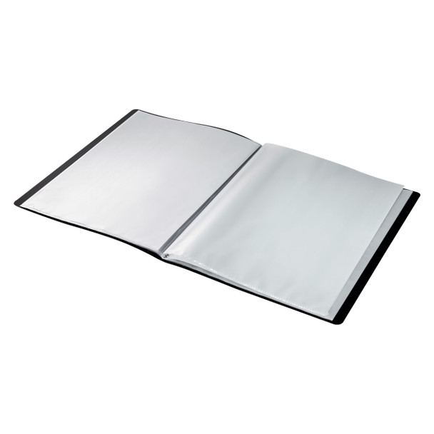 40 Pocket A4 Black Pack of 10 Leitz Recycle Display Book