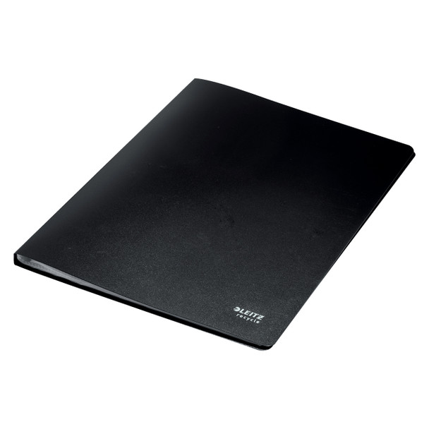 Recycle Display Book 40 Pocket A4 Black Pack of 10 Leitz