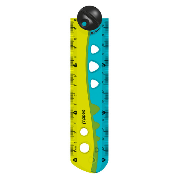 Maped Foldable Ruler Croc Croc 15-30cm Pack of 18