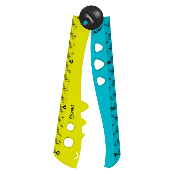 Maped Foldable Croc Croc Ruler 15-30cm Pack of 18